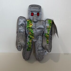 Iron Golem Plush from the Minecraft Movie NWT